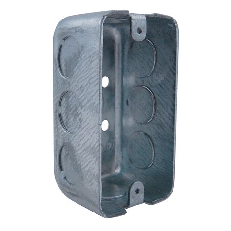 single gang metal handy box adapter at lowes|Thomas & Betts 1.